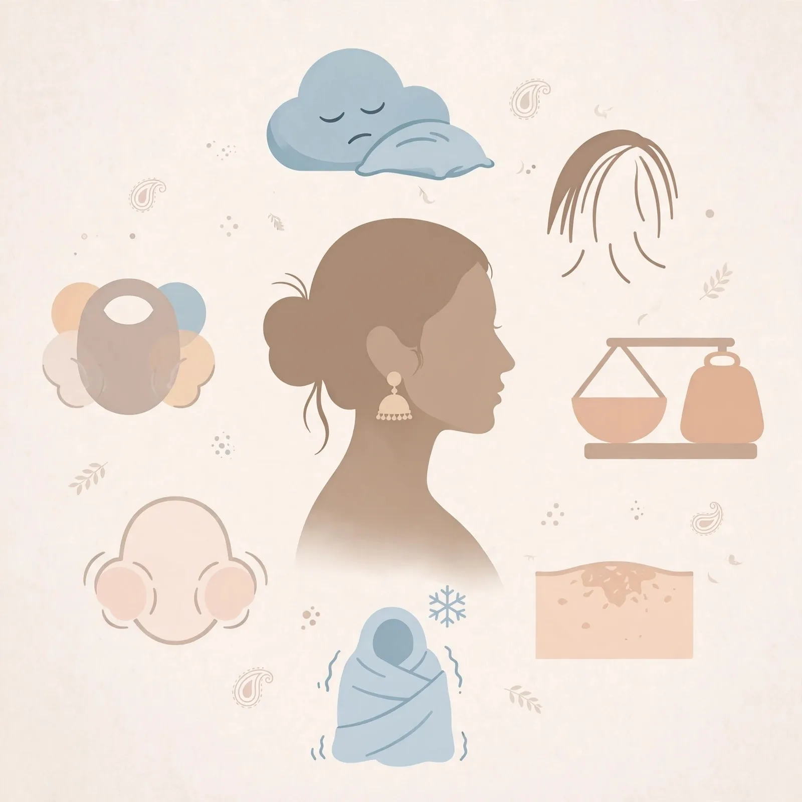 indian-woman-symptoms-collage